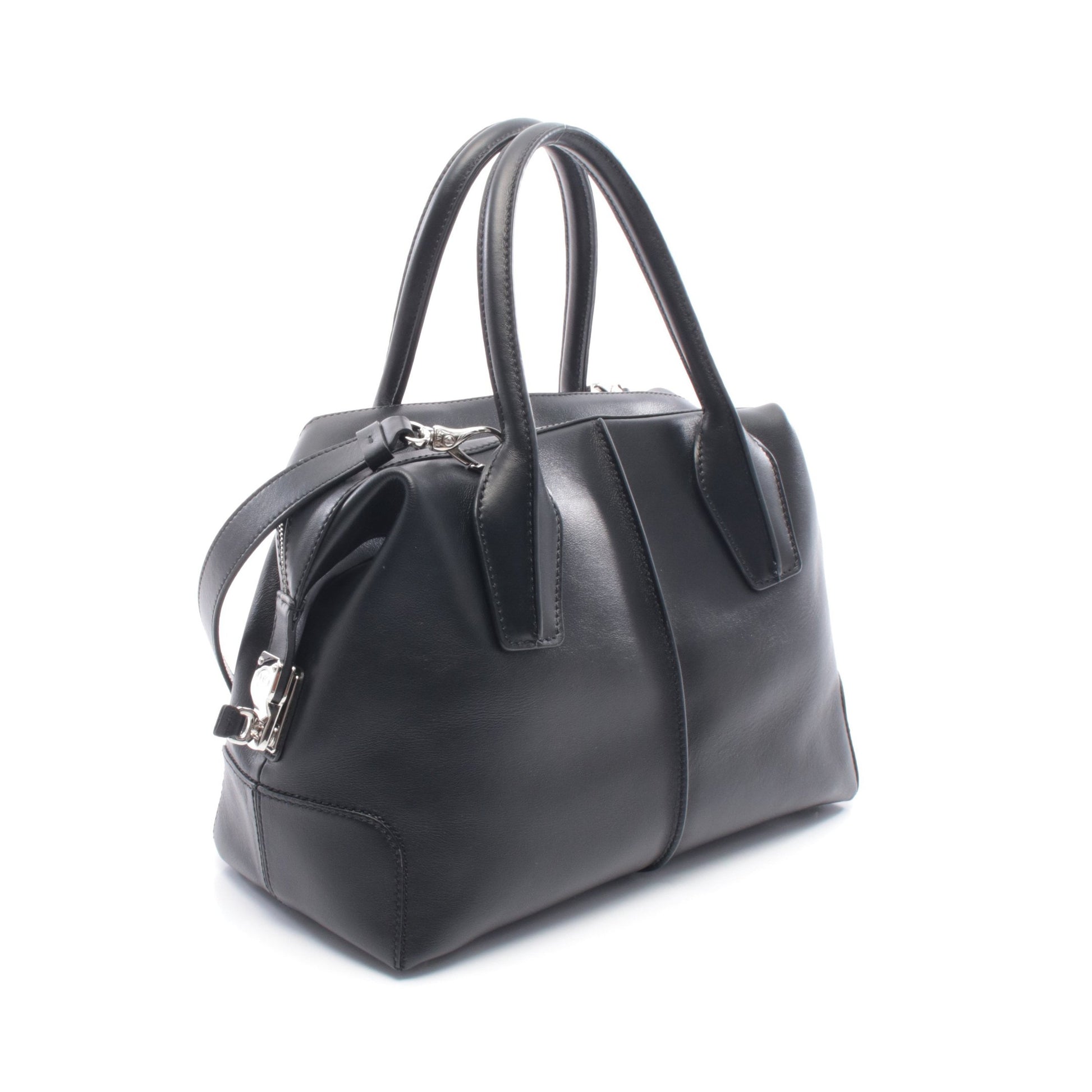 Dスタイリング ハンドバッグ レザー ブラック 2WAY トッズ バッグ TOD'S