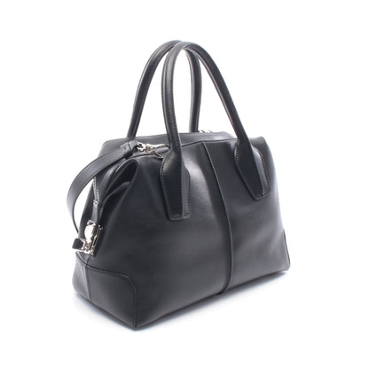 Dスタイリング ハンドバッグ レザー ブラック 2WAY トッズ バッグ TOD'S
