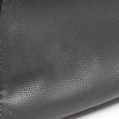 ピーカブー レギュラー ハンドバッグ レザー グレー 2WAY フェンディ バッグ FENDI