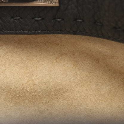 ピーカブー レギュラー ハンドバッグ レザー グレー 2WAY フェンディ バッグ FENDI