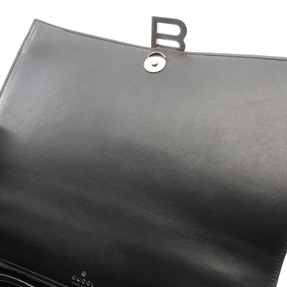 GUCCI × BALENCIAGA ザ ハッカープロジェクト フローラ アワーグラス ハンドバッグ PVC レザー ホワイト ブラック マルチカラー 2WAY グッチ バッグ GUCCI
