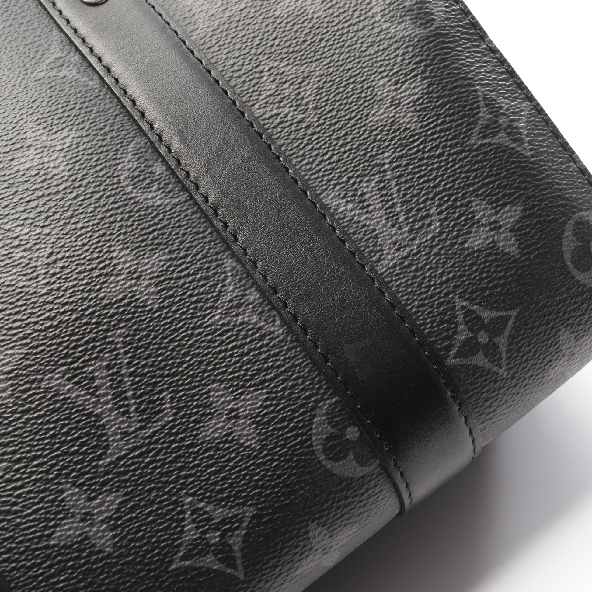 シティ キーポル モノグラムエクリプス リバース ショルダーバッグ PVC レザー ブラック グレー ルイヴィトン バッグ LOUIS VUITTON