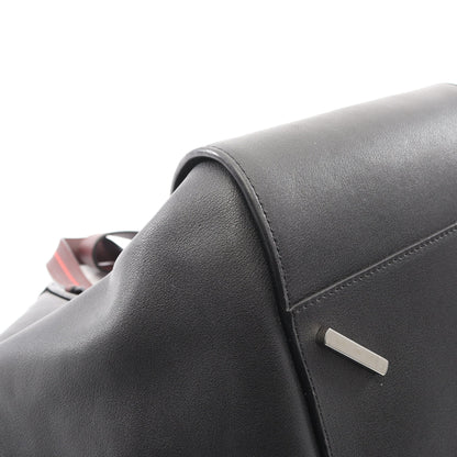 ハンモック ミディアム ハンドバッグ ドット レザー ブラック レッド 2WAY ロエベ バッグ LOEWE