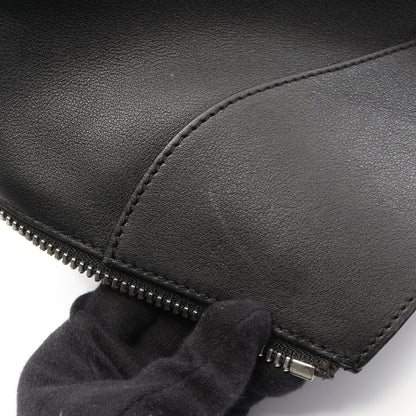 ハンモック ミディアム ハンドバッグ ドット レザー ブラック レッド 2WAY ロエベ バッグ LOEWE