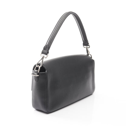 FENDI × MARC JACOBS マンマバケット ハンドバッグ レザー ブラック 2WAY フェンディ バッグ FENDI
