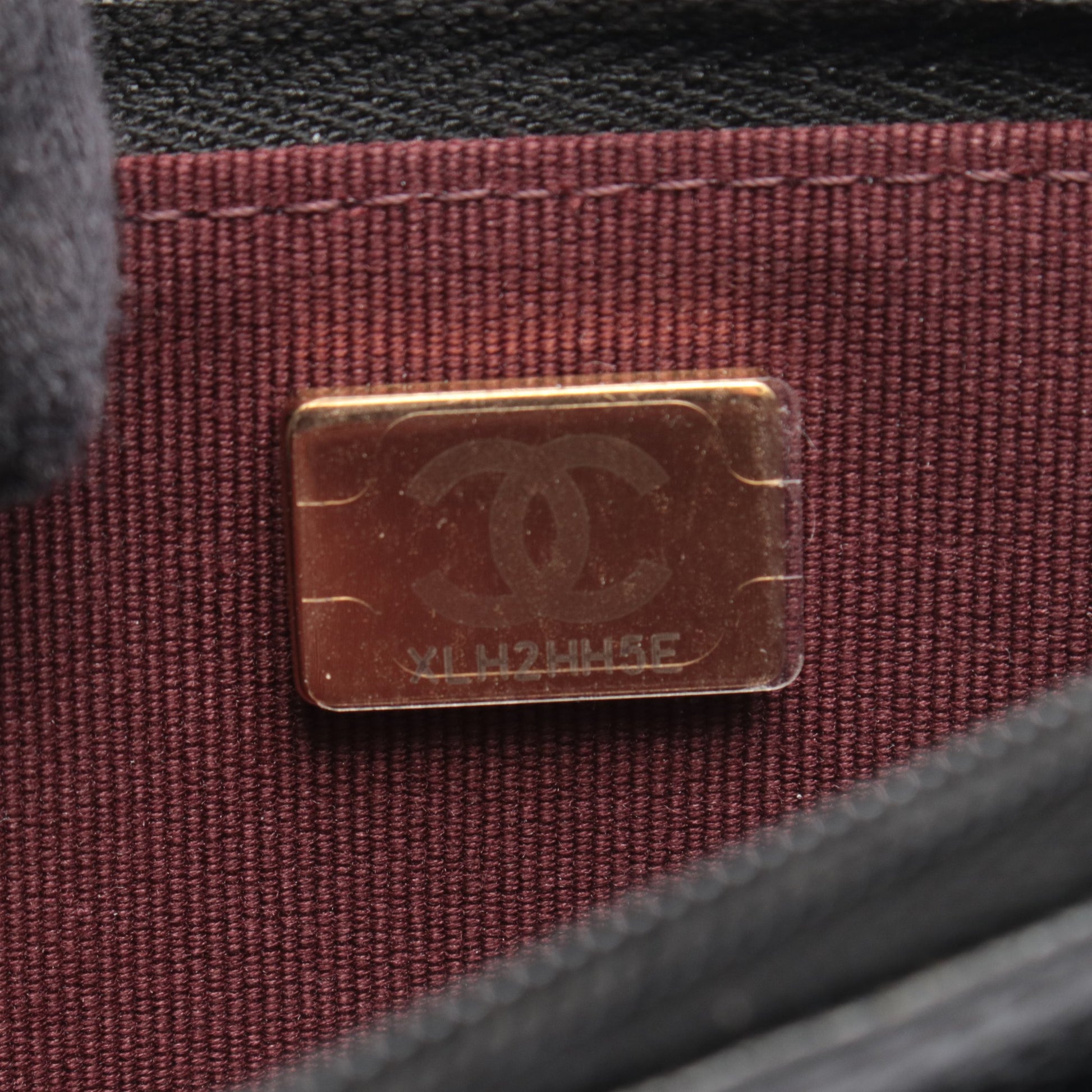 マトラッセ チェーンウォレット キャビアスキン ブラック ゴールド金具 シャネル バッグ CHANEL