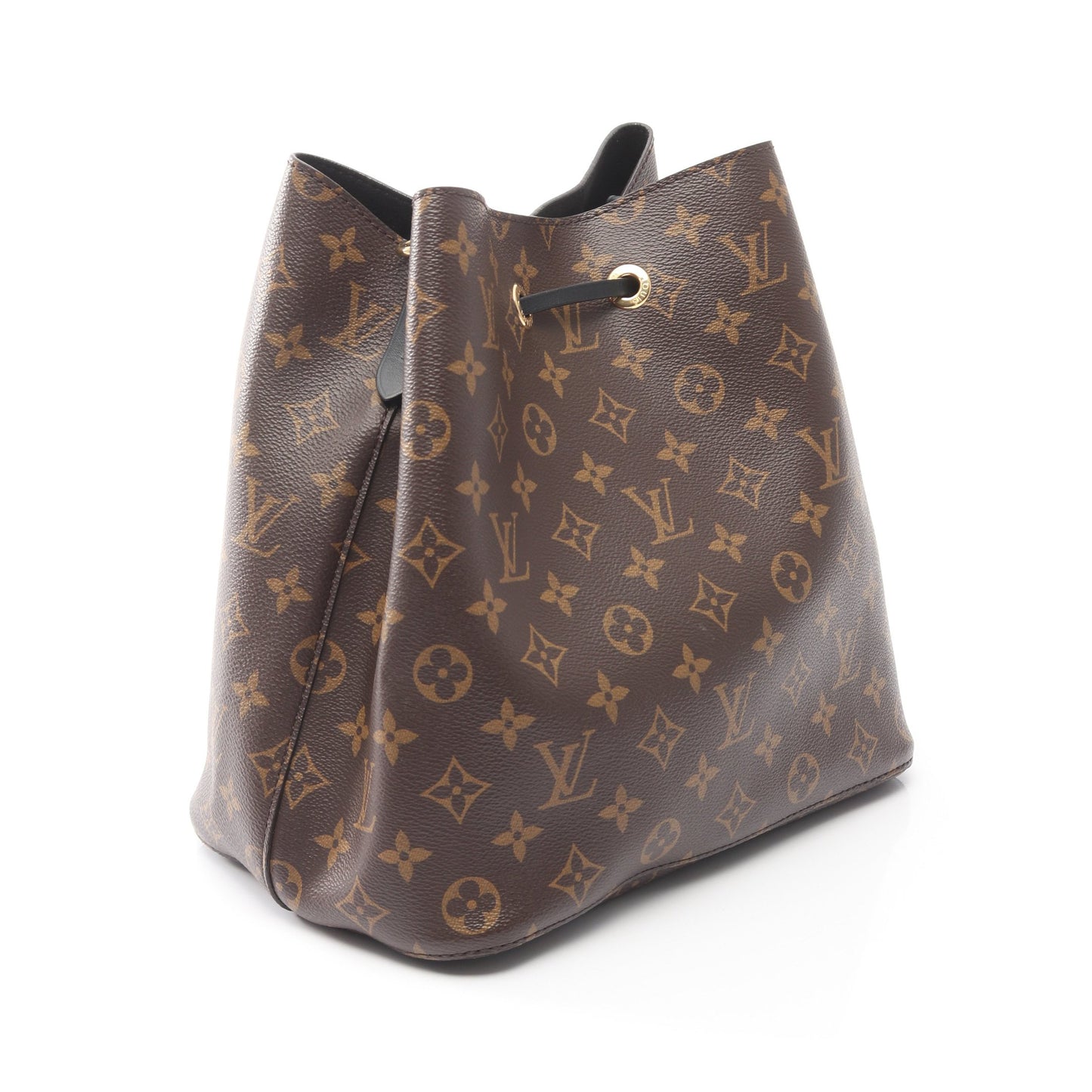 ネオノエ モノグラム ノワール ショルダーバッグ PVC レザー ブラウン ブラック ルイヴィトン バッグ LOUIS VUITTON