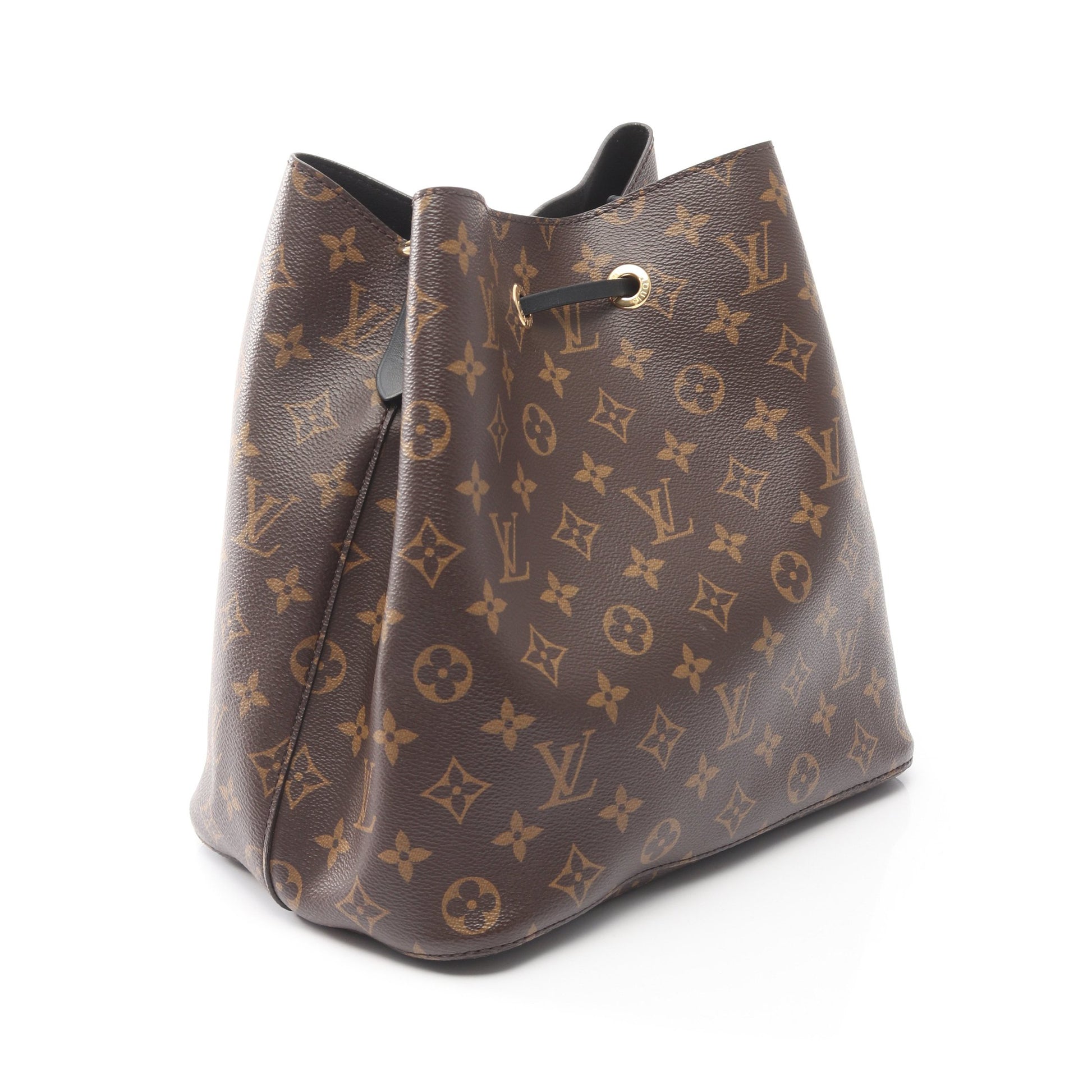 ネオノエ モノグラム ノワール ショルダーバッグ PVC レザー ブラウン ブラック ルイヴィトン バッグ LOUIS VUITTON