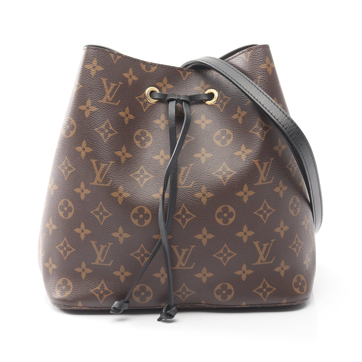 ネオノエ モノグラム ノワール ショルダーバッグ PVC レザー ブラウン ブラック ルイヴィトン バッグ LOUIS VUITTON