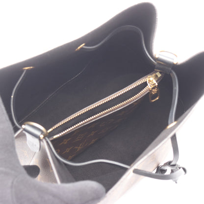 ネオノエ モノグラム ノワール ショルダーバッグ PVC レザー ブラウン ブラック ルイヴィトン バッグ LOUIS VUITTON