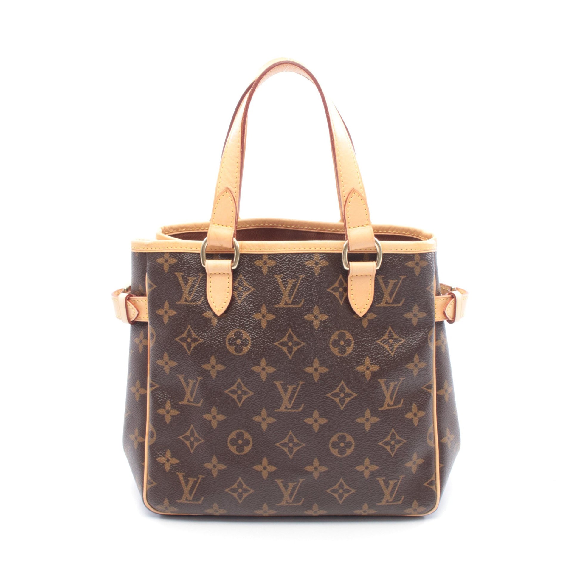 バティニョール モノグラム ハンドバッグ PVC レザー ブラウン ルイヴィトン バッグ LOUIS VUITTON