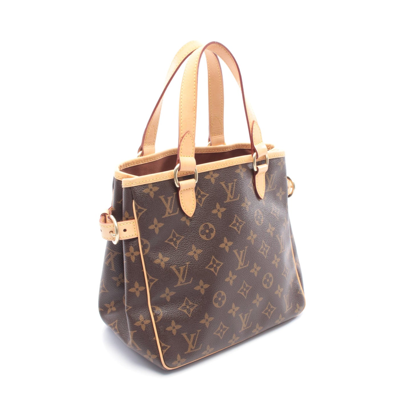 バティニョール モノグラム ハンドバッグ PVC レザー ブラウン ルイヴィトン バッグ LOUIS VUITTON