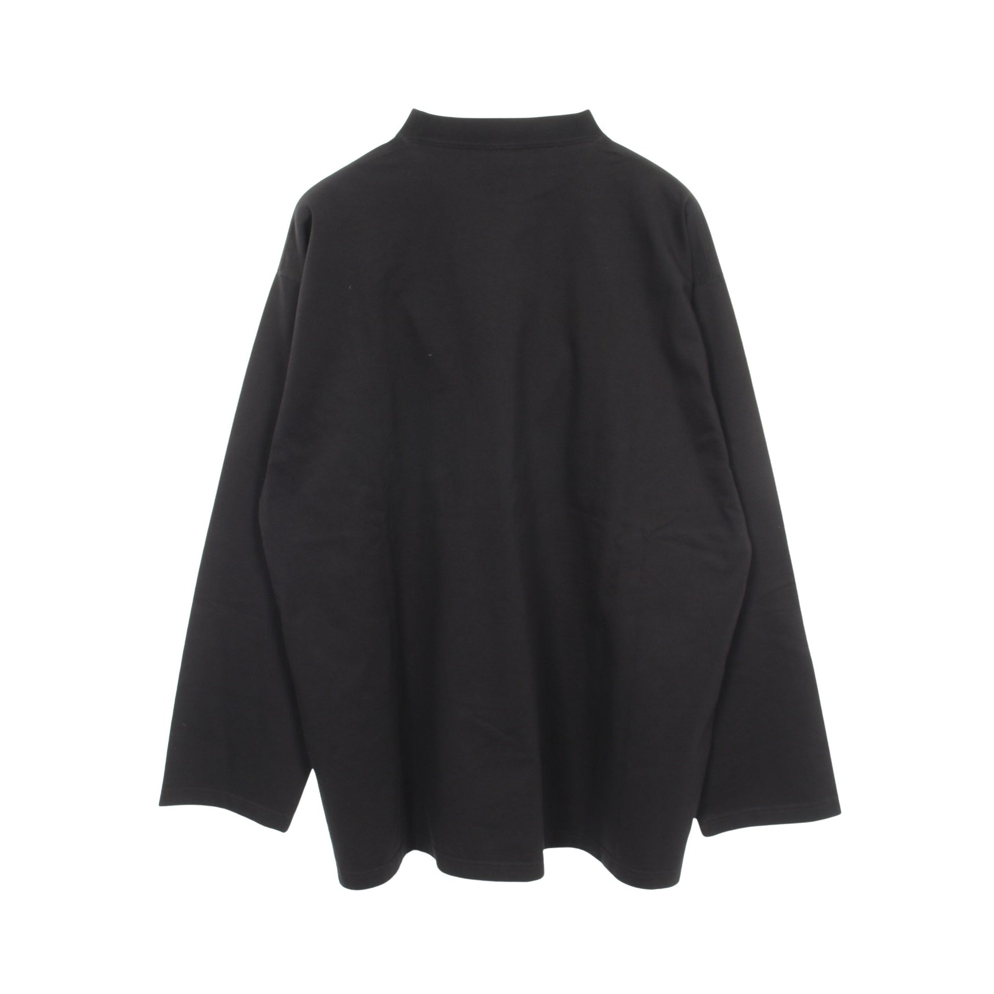 TOKYO 長袖Tシャツ クルーネック コットン ブラック バレンシアガ トップス BALENCIAGA
