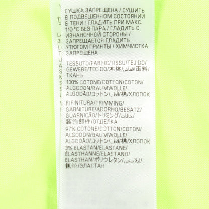 DESTROYED BOXY FIT Tシャツ オーバーサイズ Tシャツ コットン イエロー ネオンカラー バレンシアガ トップス BALENCIAGA