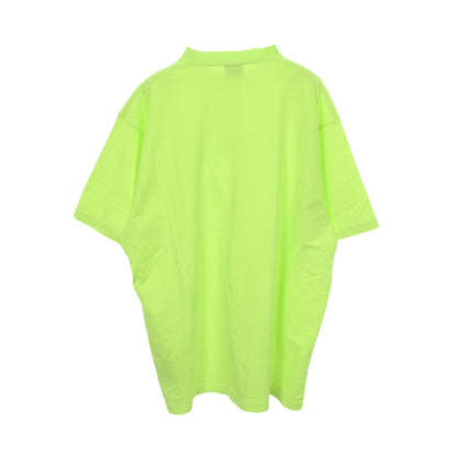 DESTROYED BOXY FIT Tシャツ オーバーサイズ Tシャツ コットン イエロー ネオンカラー バレンシアガ トップス BALENCIAGA