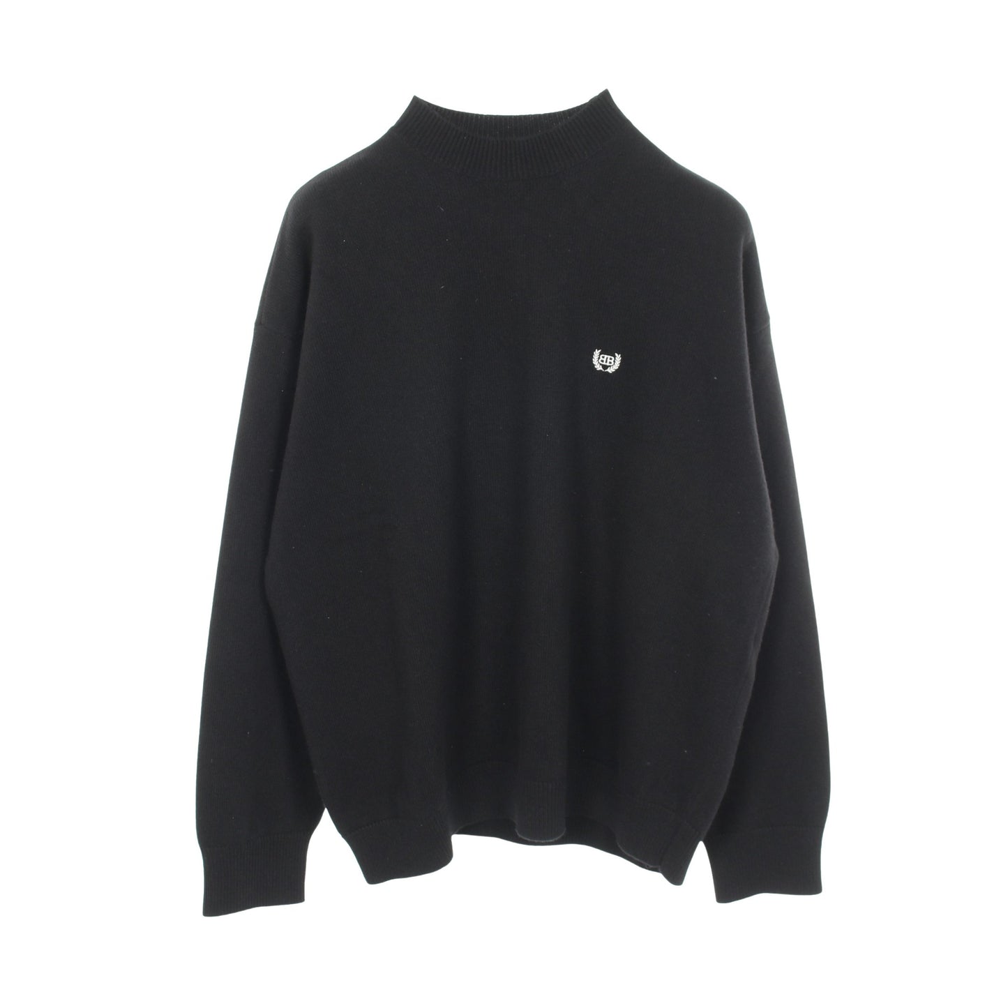 Garde-Robe ニット バックロゴ ウール ブラック バレンシアガ