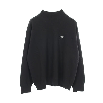 Garde-Robe ニット バックロゴ ウール ブラック バレンシアガ