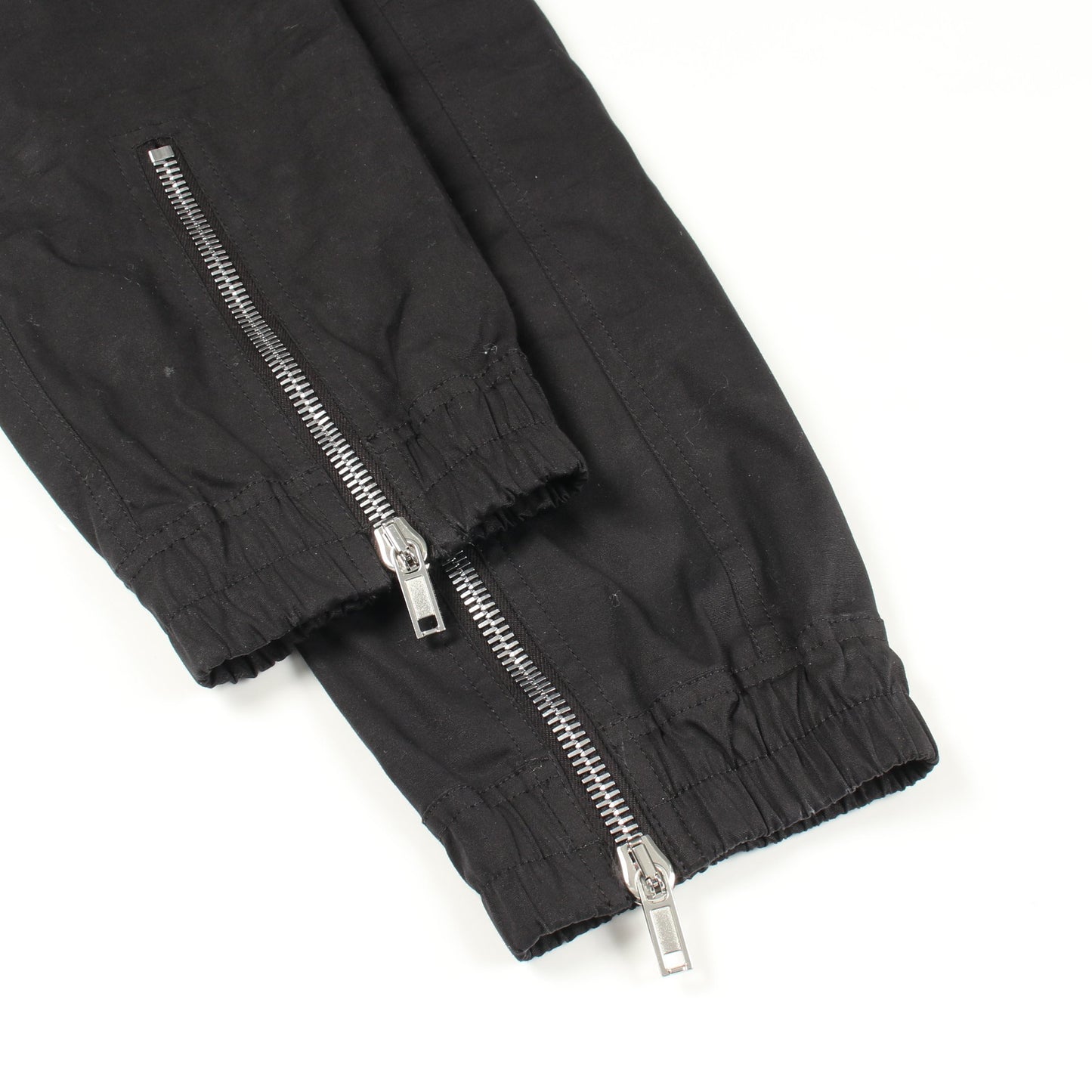 バウハウス カーゴパンツ コットン ブラック リックオウエンス ボトムス Rick Owens
