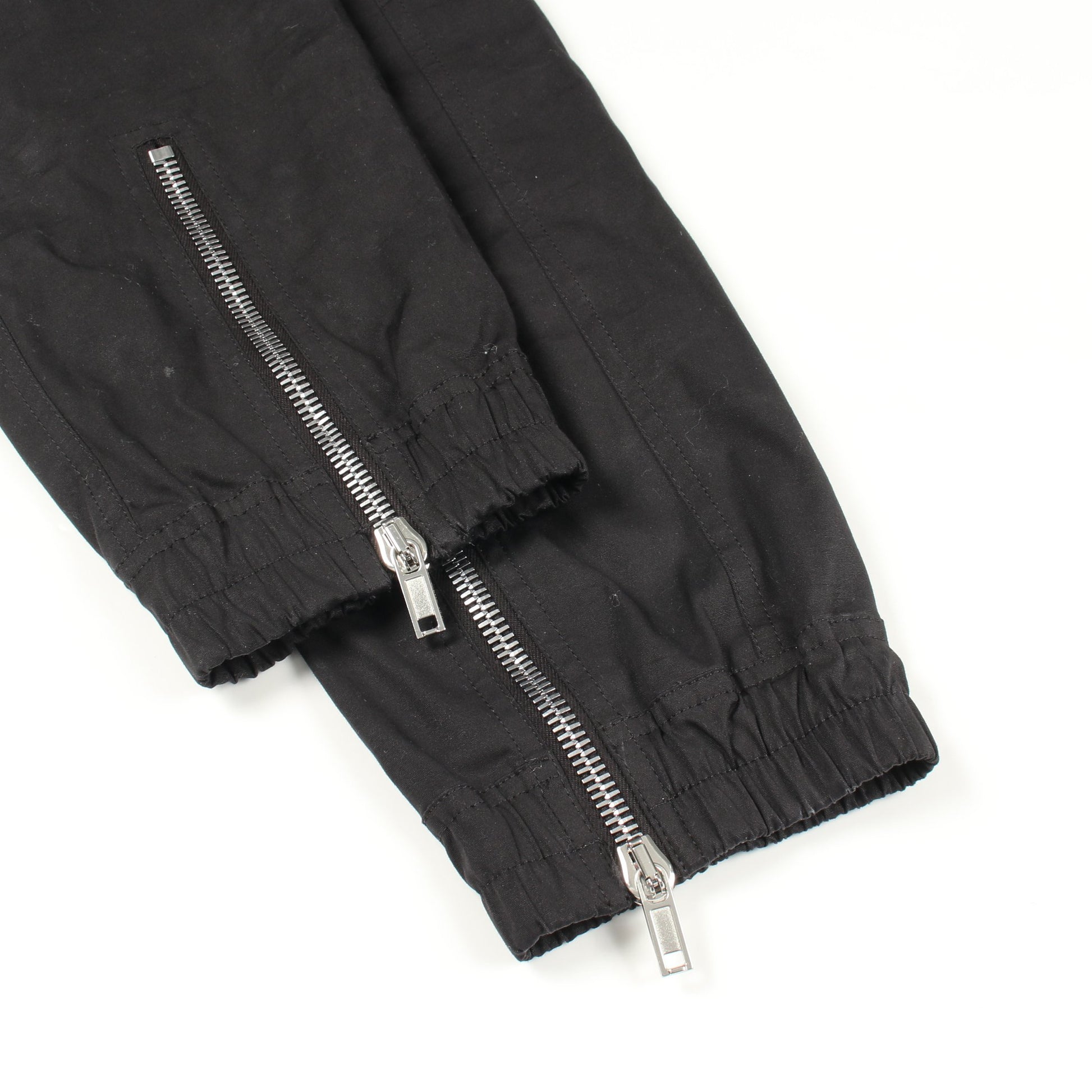 バウハウス カーゴパンツ コットン ブラック リックオウエンス ボトムス Rick Owens