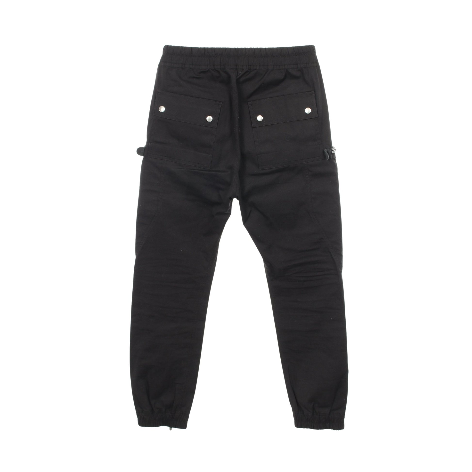 バウハウス カーゴパンツ コットン ブラック リックオウエンス ボトムス Rick Owens