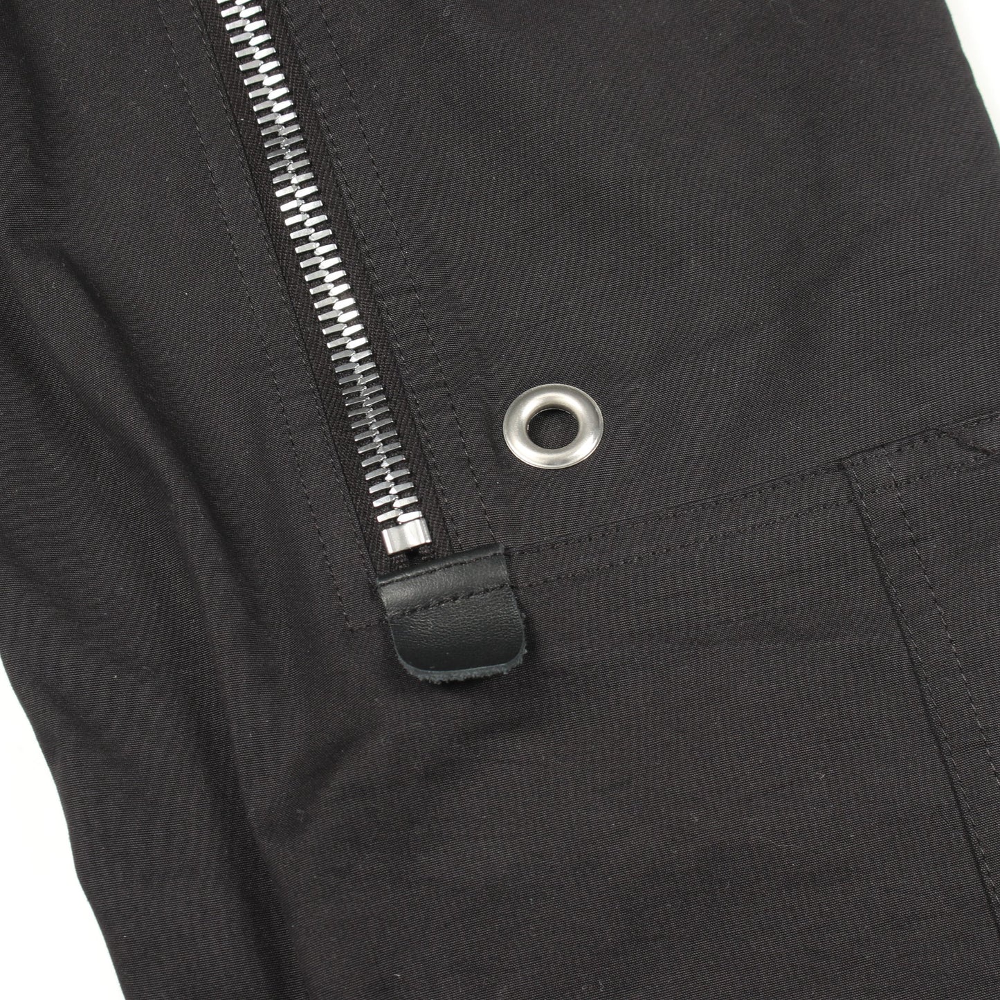 バウハウス カーゴパンツ コットン ブラック リックオウエンス ボトムス Rick Owens