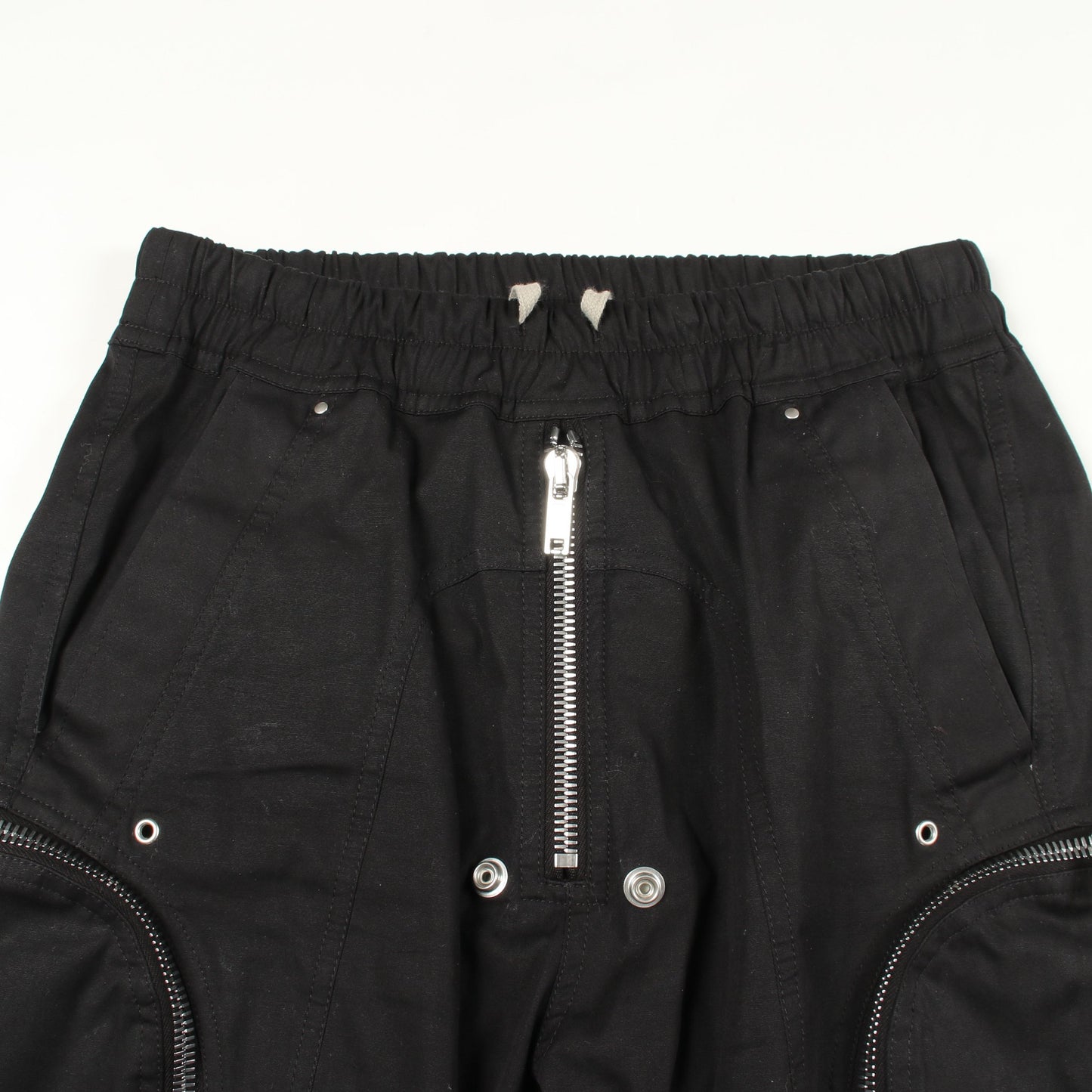 バウハウス カーゴパンツ コットン ブラック リックオウエンス ボトムス Rick Owens