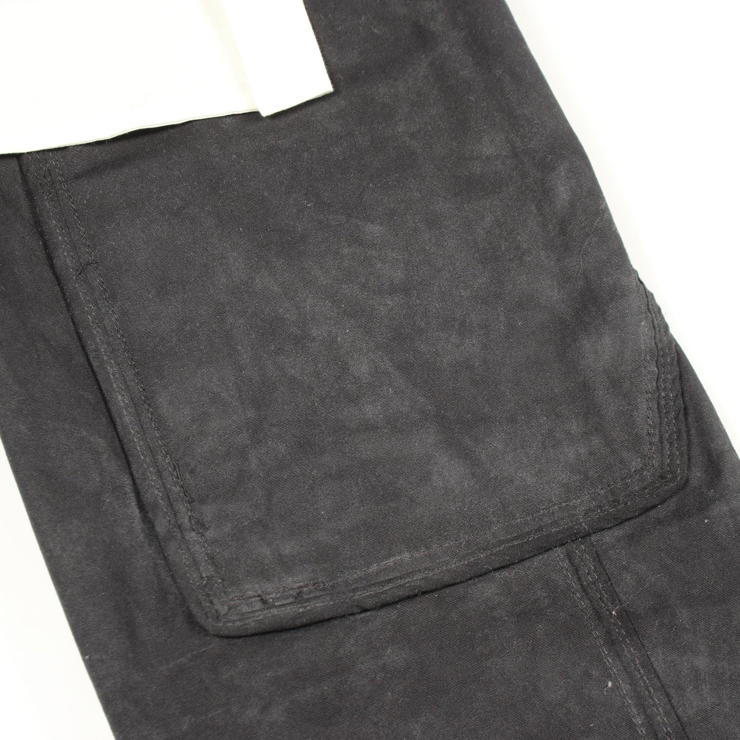 バウハウス カーゴパンツ コットン ブラック リックオウエンス ボトムス Rick Owens