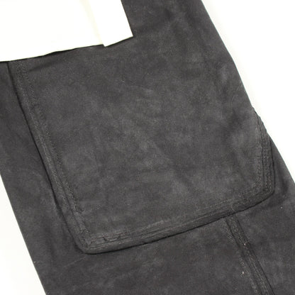 バウハウス カーゴパンツ コットン ブラック リックオウエンス ボトムス Rick Owens