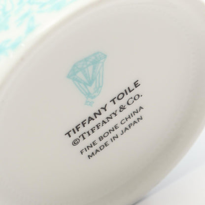トワレ コーヒーカップ 2個セット 食器 陶磁器 ホワイト エメラルドグリーン ティファニー 財布・小物 TIFFANY & Co.