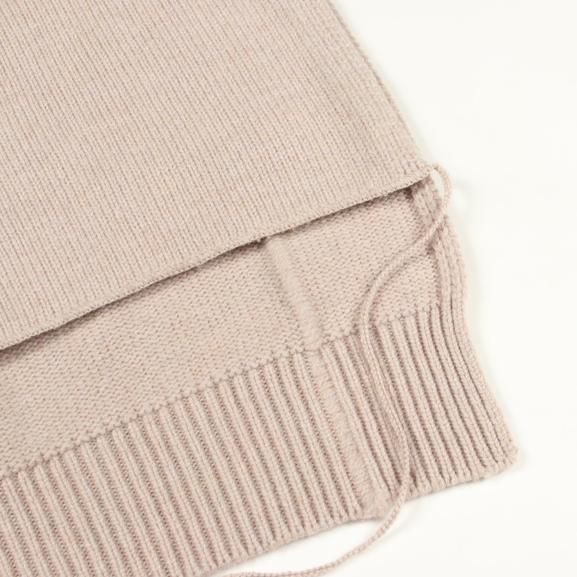 ニット ベスト ウール グレーベージュ ダメージ加工 メゾンマルジェラ4 トップス Maison Margiela 4