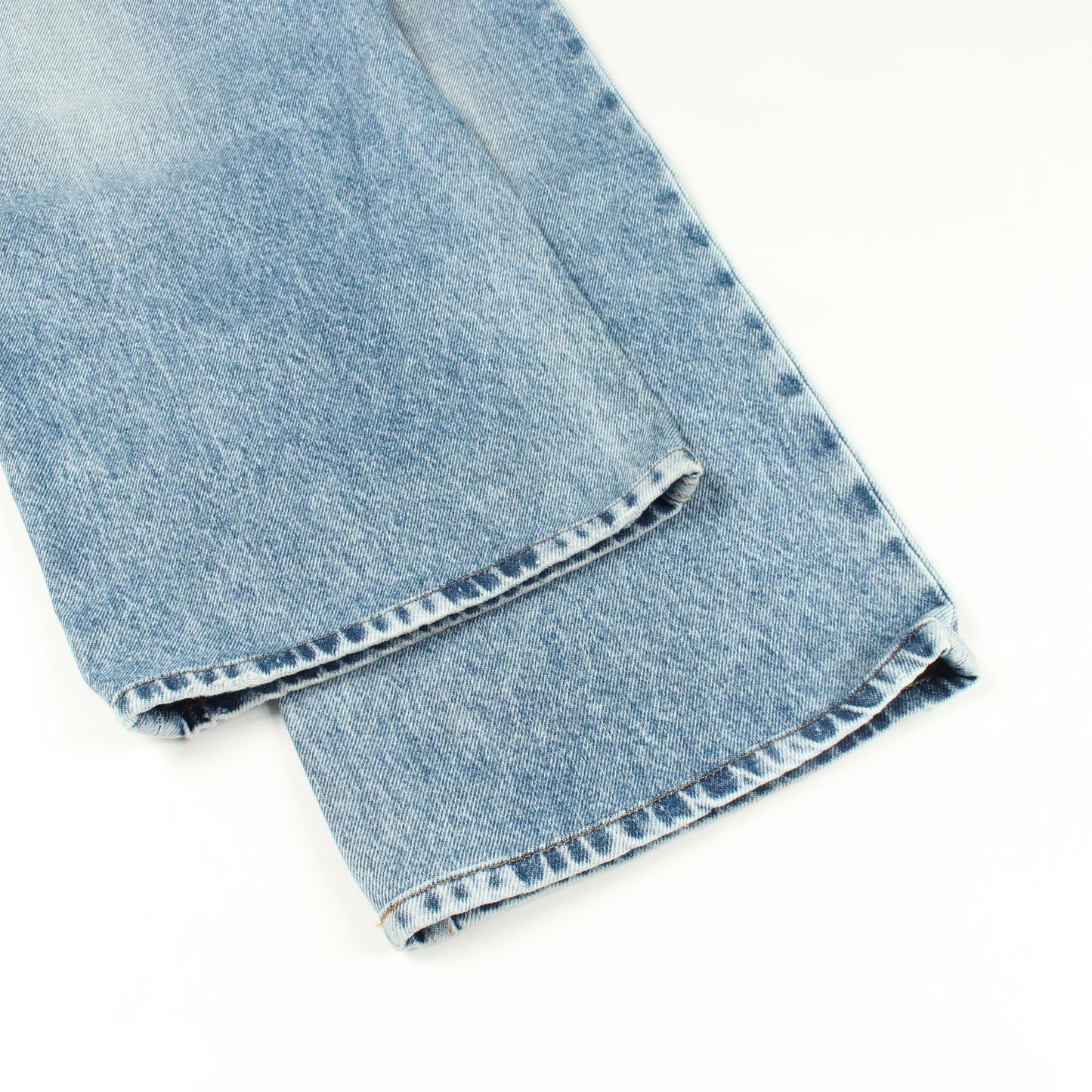 コントラストポケット デニムパンツ コットン ライトブルー メゾンマルジェラ1 ボトムス Maison Margiela 1