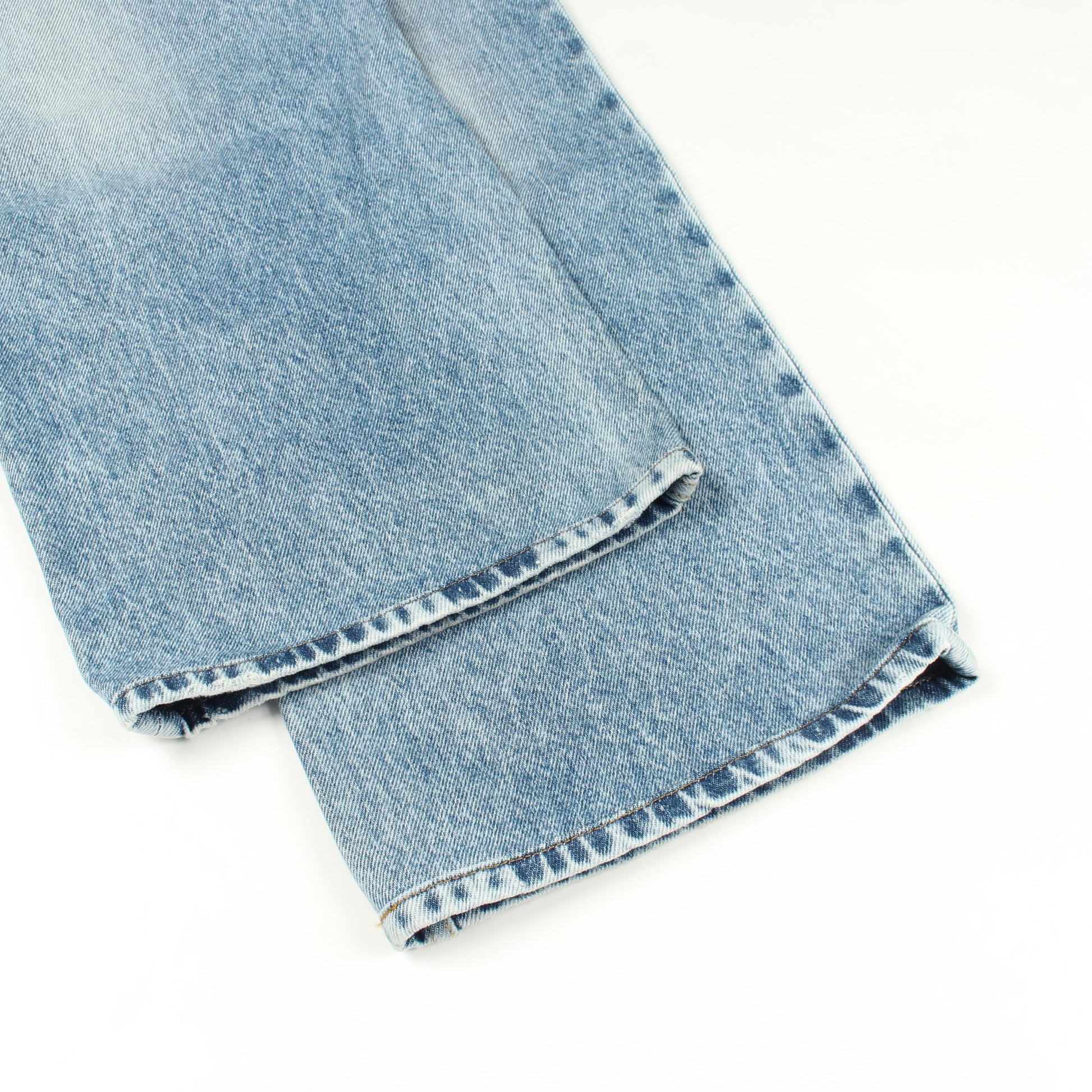 コントラストポケット デニムパンツ コットン ライトブルー メゾンマルジェラ1 ボトムス Maison Margiela 1