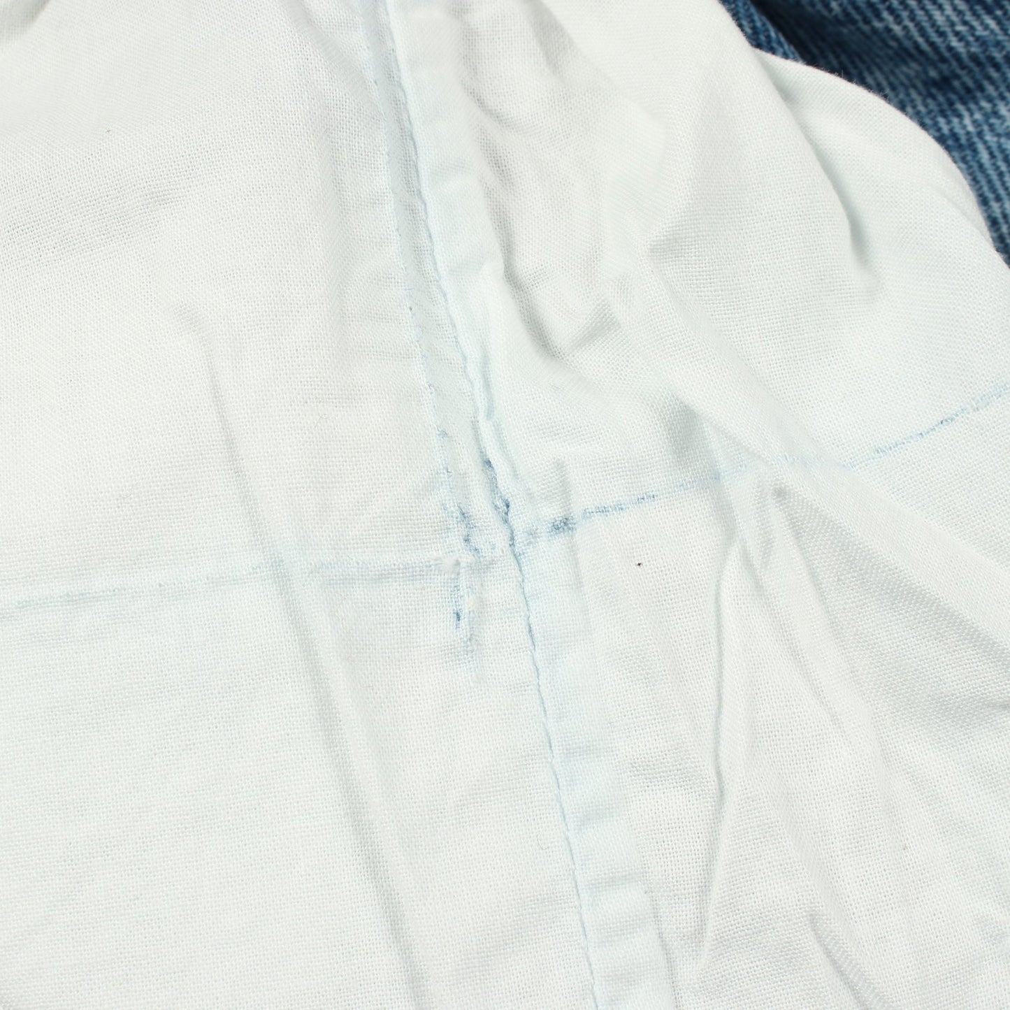 コントラストポケット デニムパンツ コットン ライトブルー メゾンマルジェラ1 ボトムス Maison Margiela 1