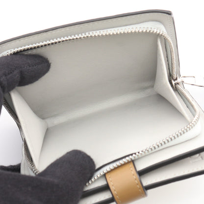 バイフォールド ウォレット 二つ折り財布 レザー ライトイエロー ロエベ 財布・小物 LOEWE