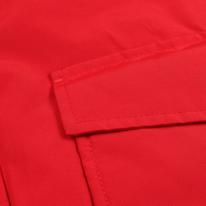 ダウンジャケット コットン ナイロン レッド フード付き キッズ ウールリッチ アウター WOOLRICH
