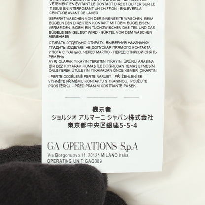 ジャケット ナイロン ホワイト 中綿 イーエーセブンエンポリオアルマーニ アウター EA7 EMPORIO ARMANI