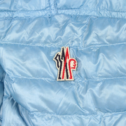 EIBING ダウンジャケット ナイロン ライトブルー フード付き モンクレールグルノーブル アウター MONCLER GRENOBLE