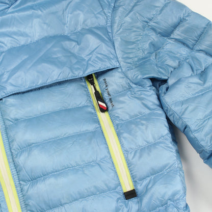 EIBING ダウンジャケット ナイロン ライトブルー フード付き モンクレールグルノーブル アウター MONCLER GRENOBLE
