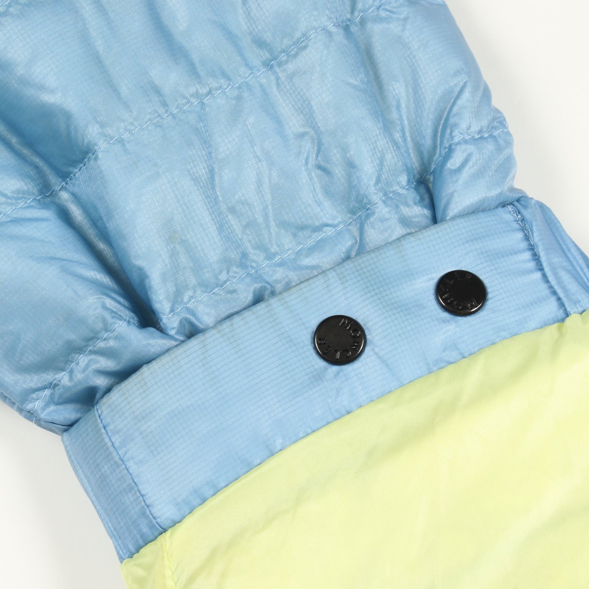 EIBING ダウンジャケット ナイロン ライトブルー フード付き モンクレールグルノーブル アウター MONCLER GRENOBLE