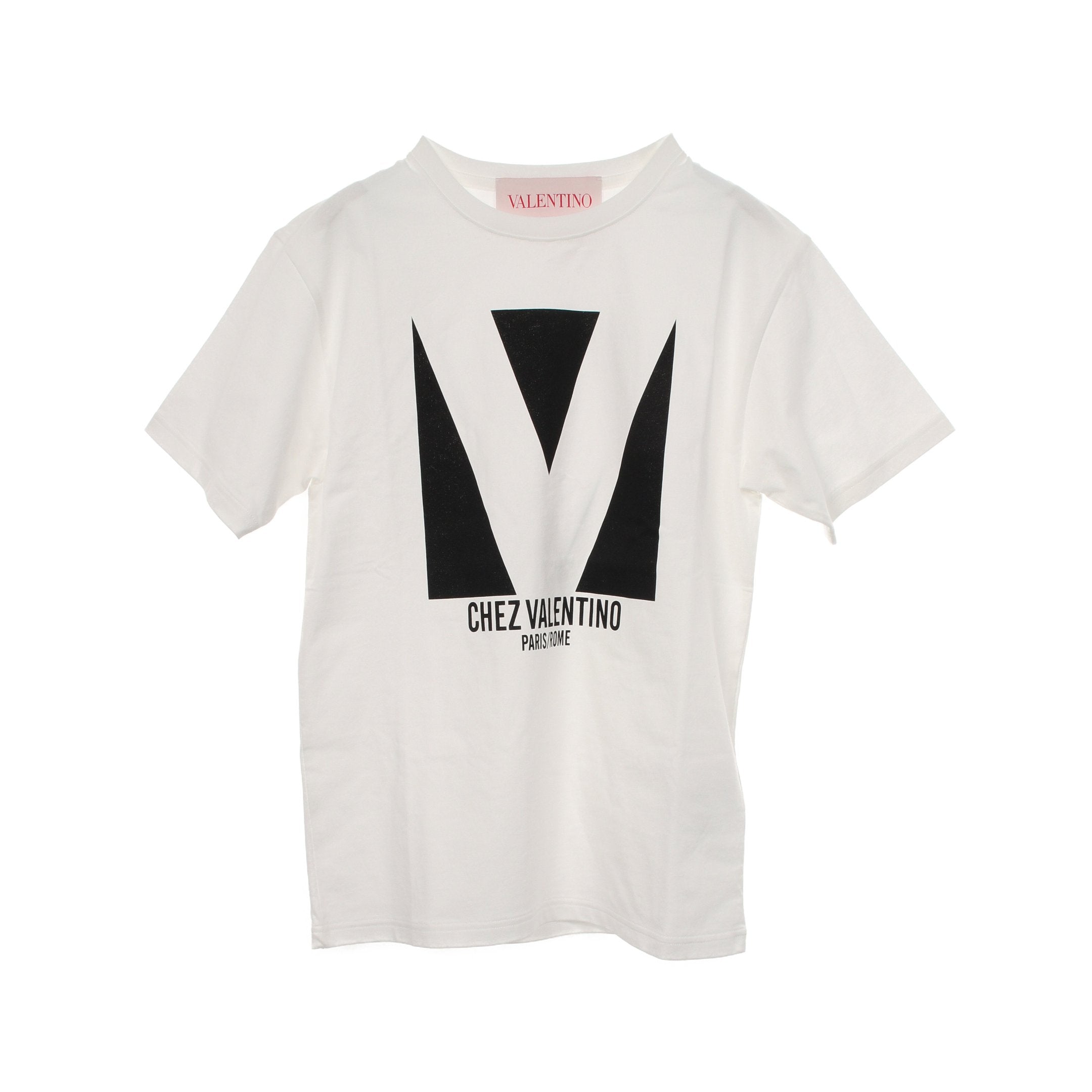 VALENTINO ホワイト Tシャツ Vロゴ | ヤマダウェブコム