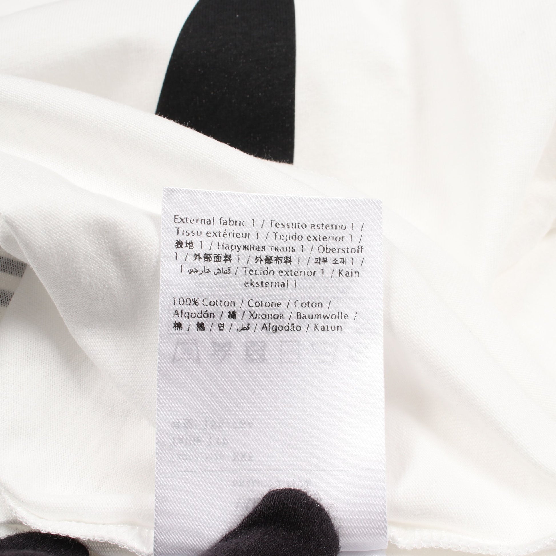 Vロゴ 半袖Tシャツ コットン ホワイト ブラック ヴァレンティノ トップス VALENTINO
