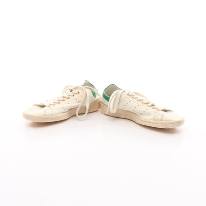BALENCIAGA × adidas STAN SMITH スタンスミス ローカットスニーカー レザー オフホワイト グリーン ユーズド加工 バレンシアガ シューズ BALENCIAGA