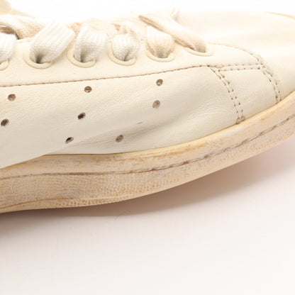 BALENCIAGA × adidas STAN SMITH スタンスミス ローカットスニーカー レザー オフホワイト グリーン ユーズド加工 バレンシアガ シューズ BALENCIAGA