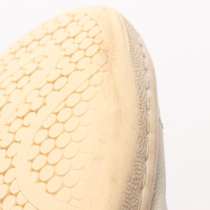 BALENCIAGA × adidas STAN SMITH スタンスミス ローカットスニーカー レザー オフホワイト グリーン ユーズド加工 バレンシアガ シューズ BALENCIAGA