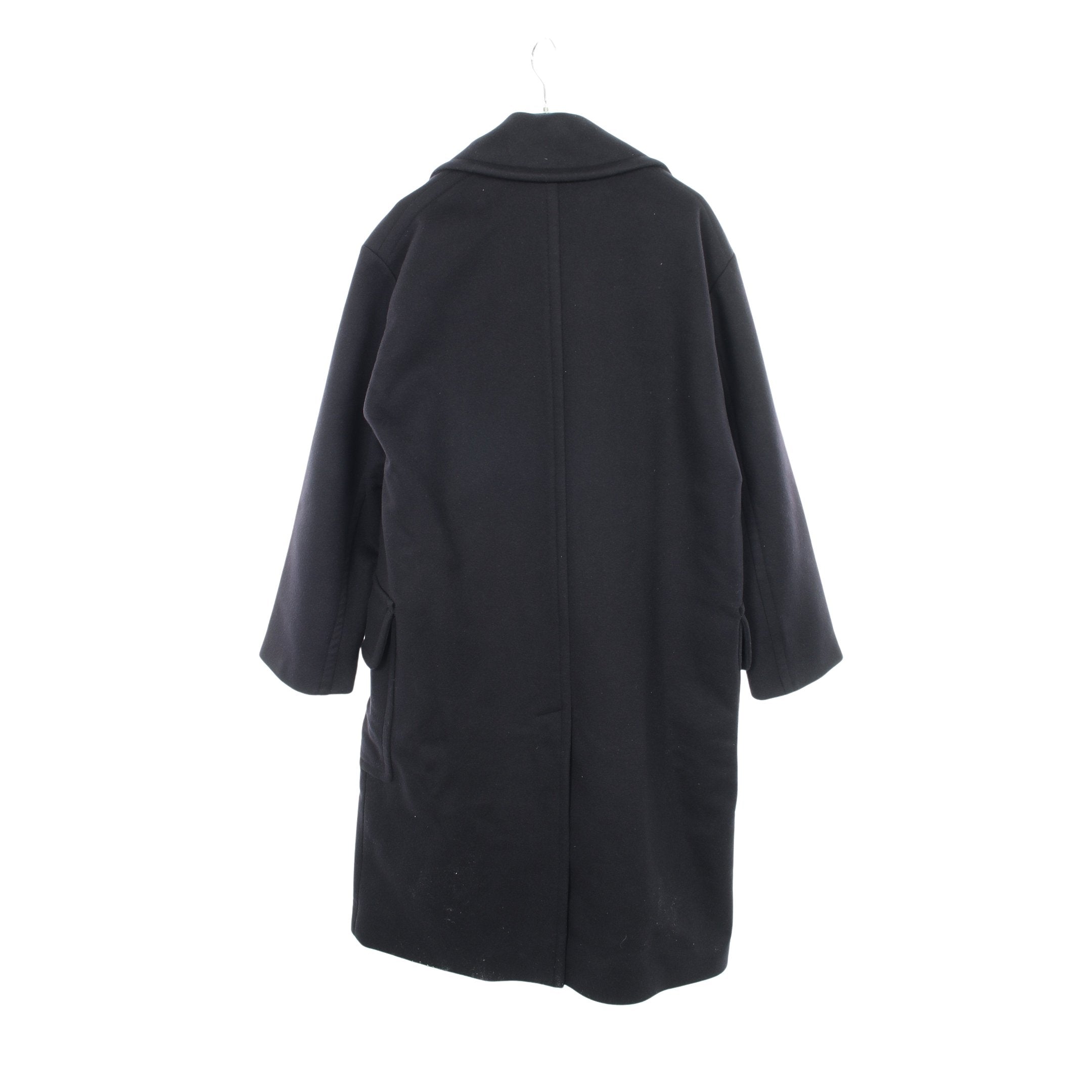ダブルブレスト ロングコート カシミヤ ネイビー エルメス – RECLO
