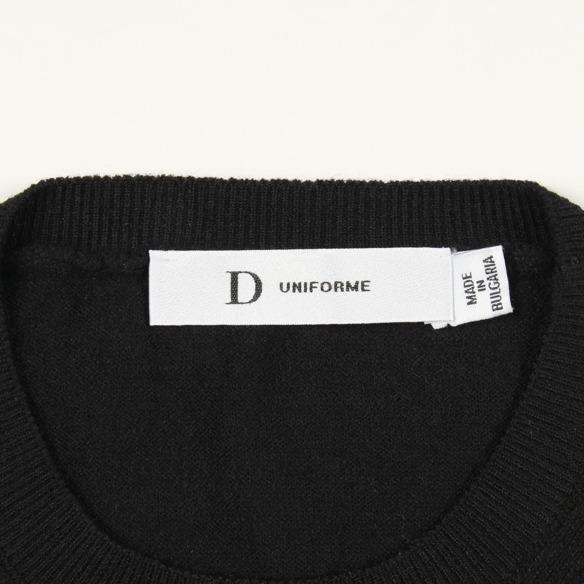 D UNIFORME BEE刺繍 ニット ウール ブラック クリスチャンディオール トップス Christian Dior
