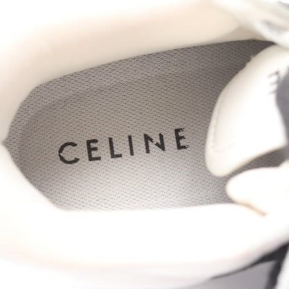 ハイカットスニーカー グリッター レザー ホワイト シルバー ブラック セリーヌ シューズ CELINE