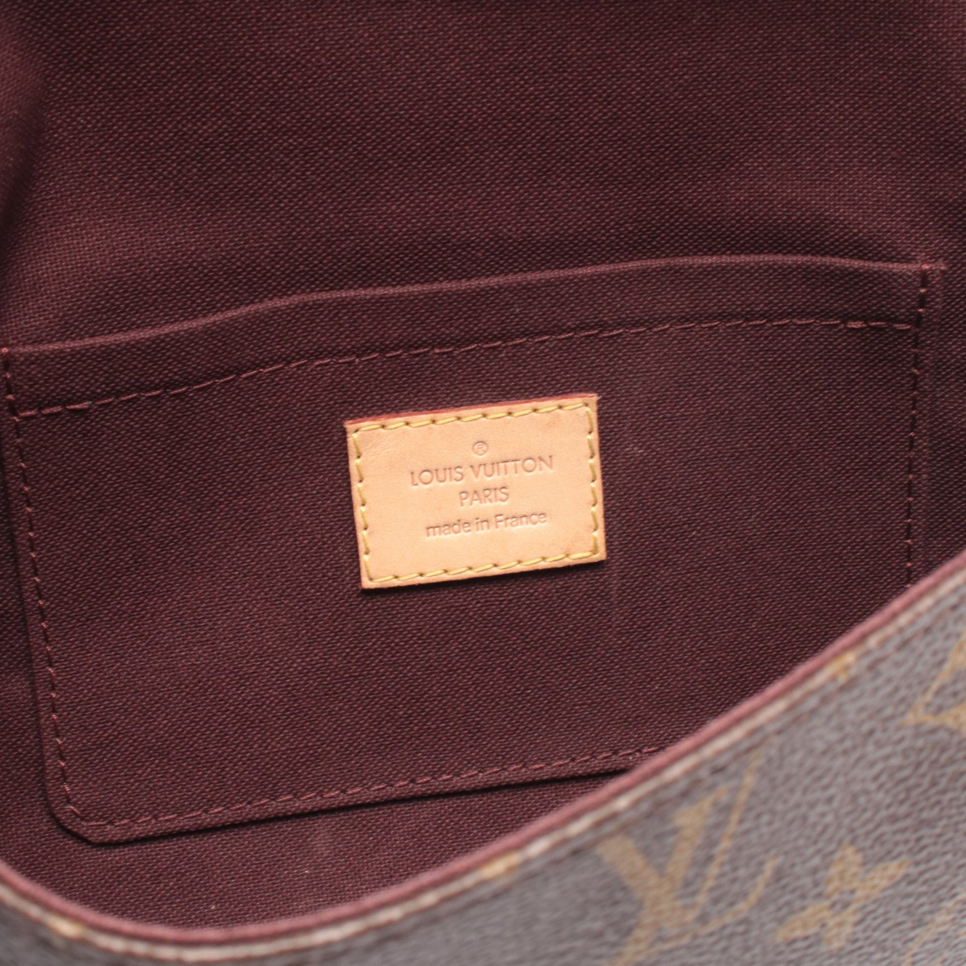 フェイボリットMM モノグラム チェーンハンドバッグ PVC レザー ブラウン 2WAY ルイヴィトン バッグ LOUIS VUITTON