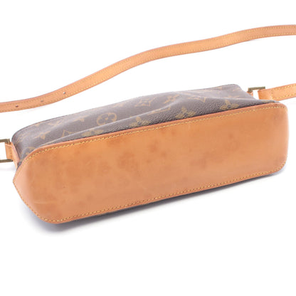 トロター モノグラム ショルダーバッグ PVC レザー ブラウン ルイヴィトン バッグ LOUIS VUITTON