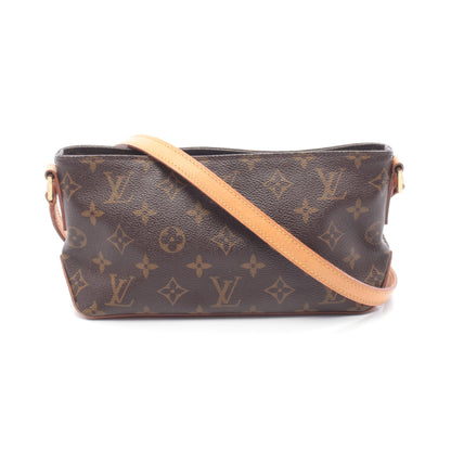 トロター モノグラム ショルダーバッグ PVC レザー ブラウン ルイヴィトン バッグ LOUIS VUITTON